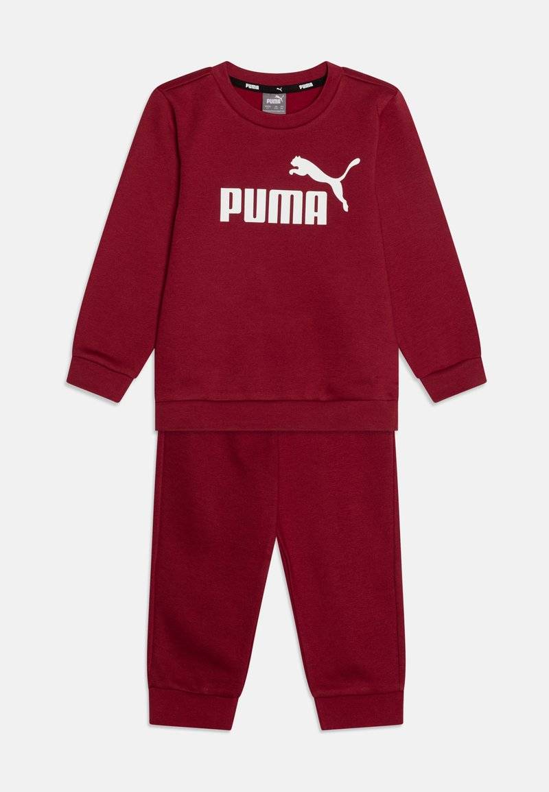 Puma Puma MINICATS CREW JOGGER UNISEX SET - Tracksuit - intense red Flash Sale