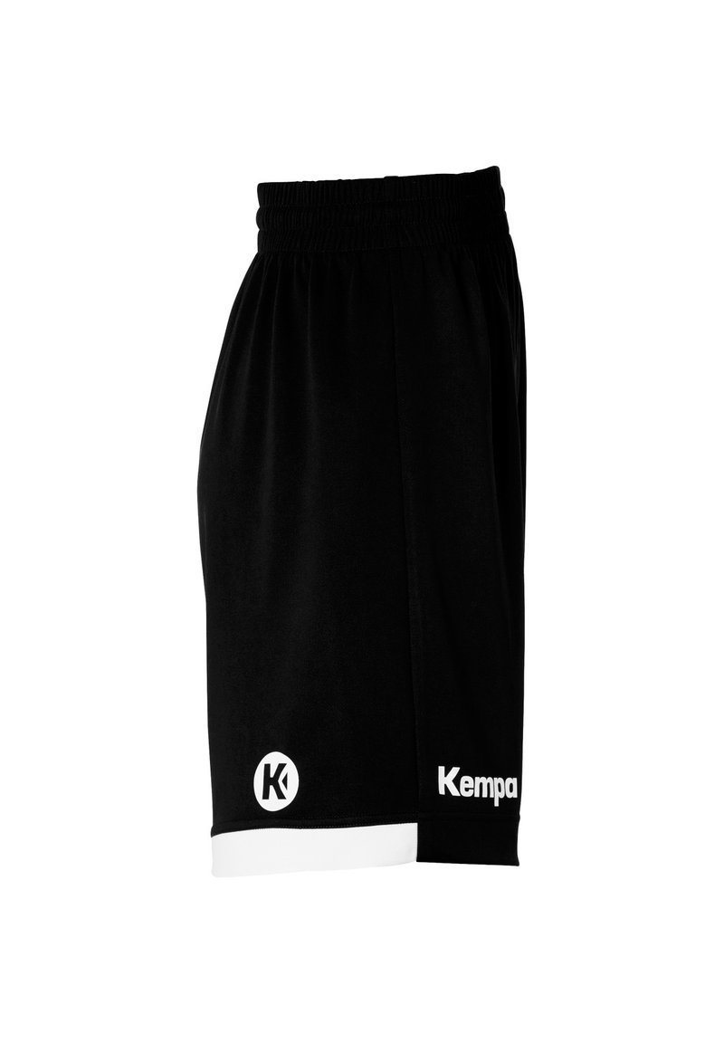 Kempa Kempa PLAYER LONG - Sports shorts - schwarz weiß Begrenztes Angebot