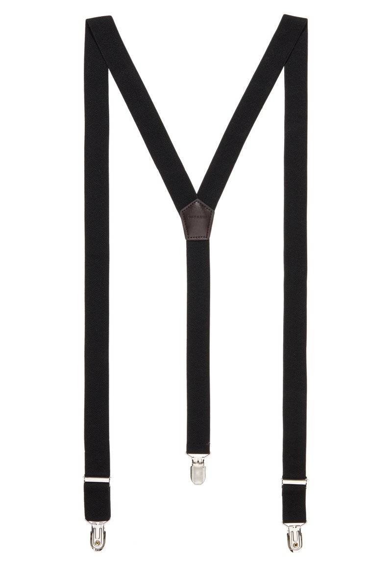 Only & Sons Only & Sons ONSBOWTIE SUSPENDER UNISEX SET - Bow tie - black Jubiläumsangebot