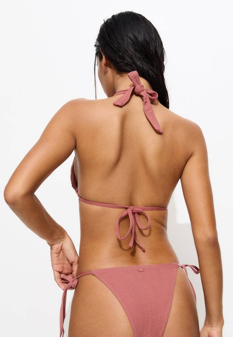 PULL&BEAR PULL&BEAR TEXTURED - Bikini bottoms - light pink Lagerräumung