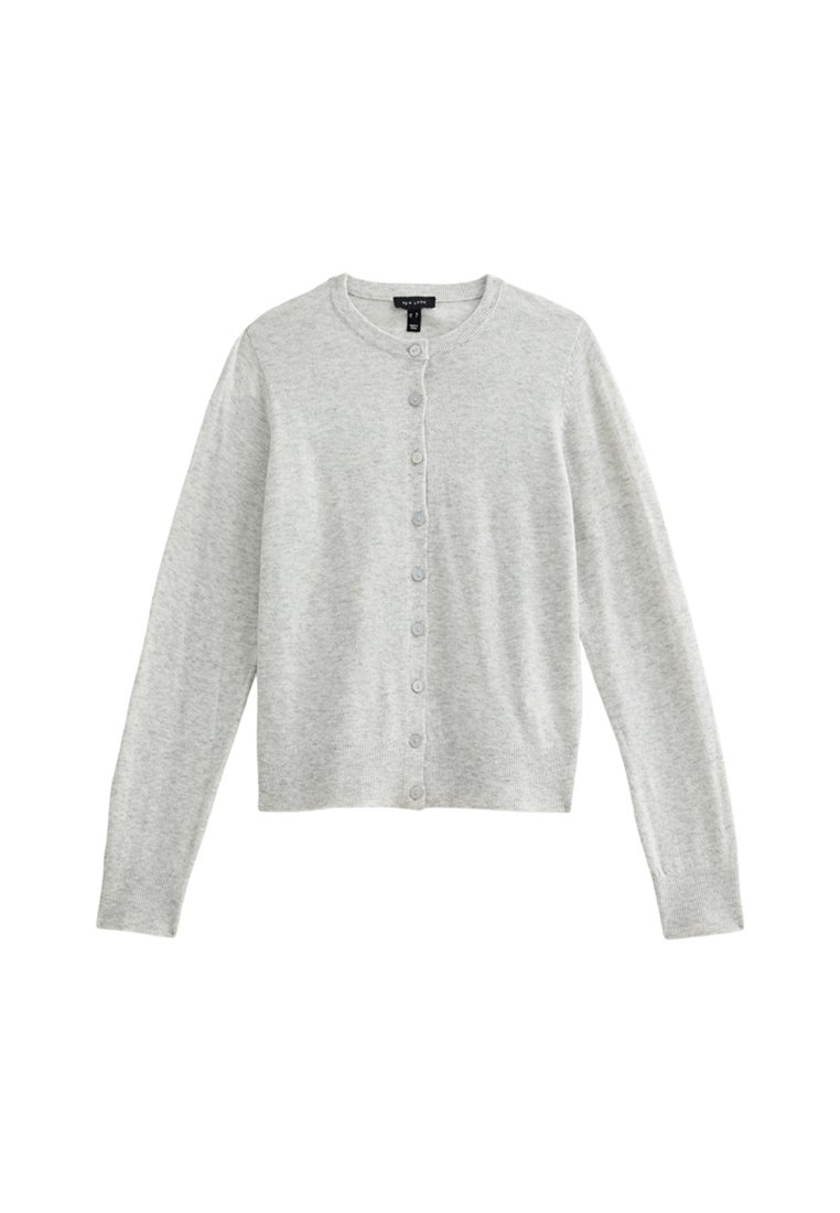 New Look New Look CREW NECK - Cardigan - pale grey Neueste Mode