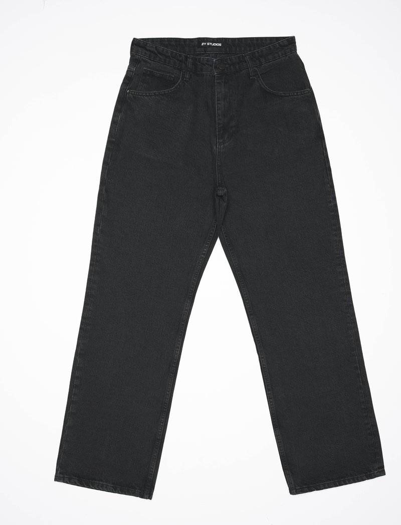 2Y Studios 2Y Studios ADRIK BAGGY - Straight leg jeans - washed black Online Outlet