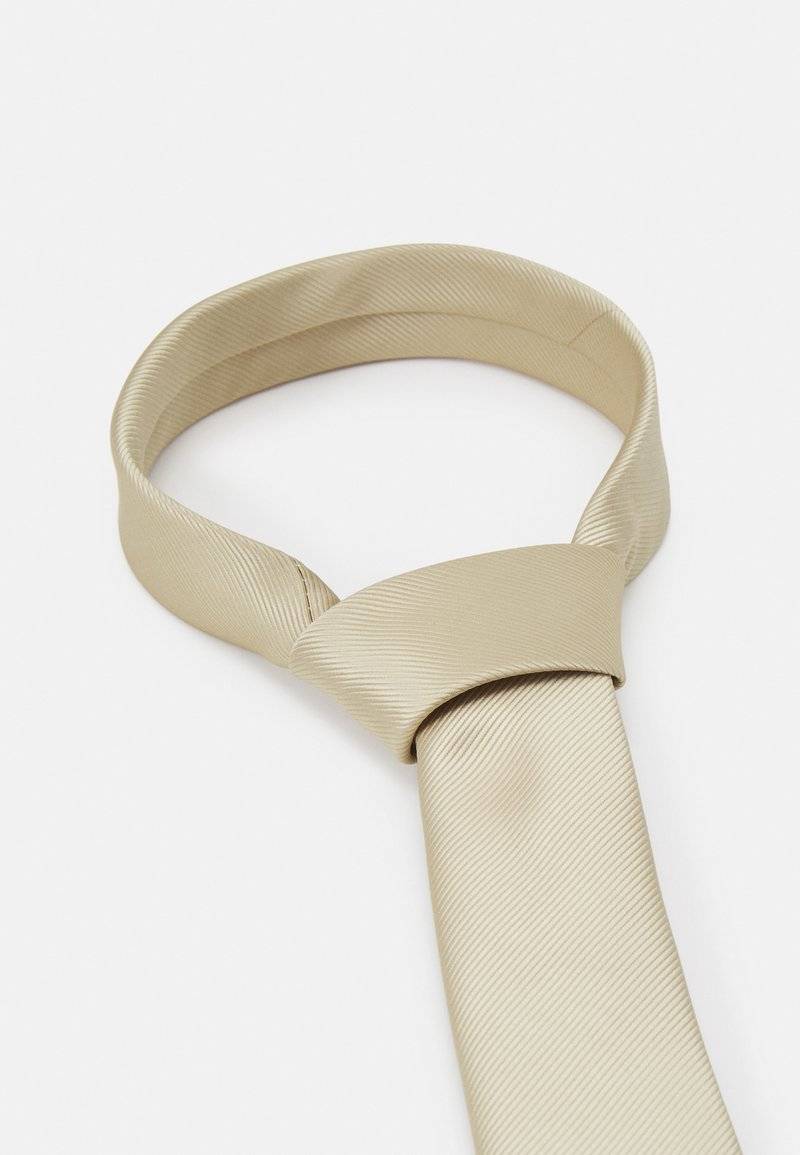 Pier One Pier One Tie - beige Sonderangebote
