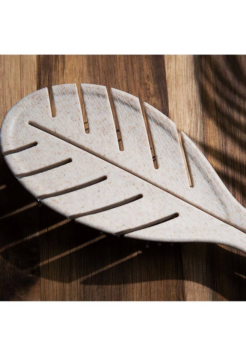 So Eco So Eco SO ECO BIODEGRADABLE DETANGLING LEAF BRUSH - Brush - stone Nur für heute