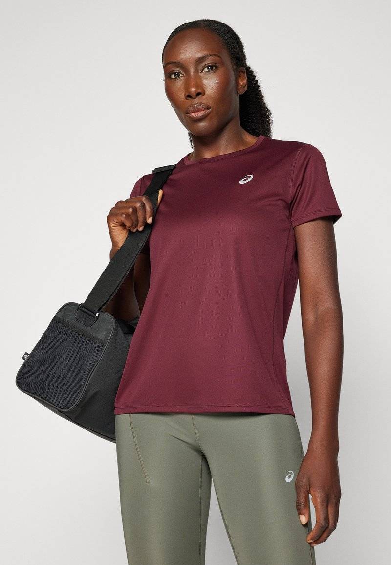 ASICS ASICS CORE TOP - Sports T-shirt - deep mars Valentinstagsangebot
