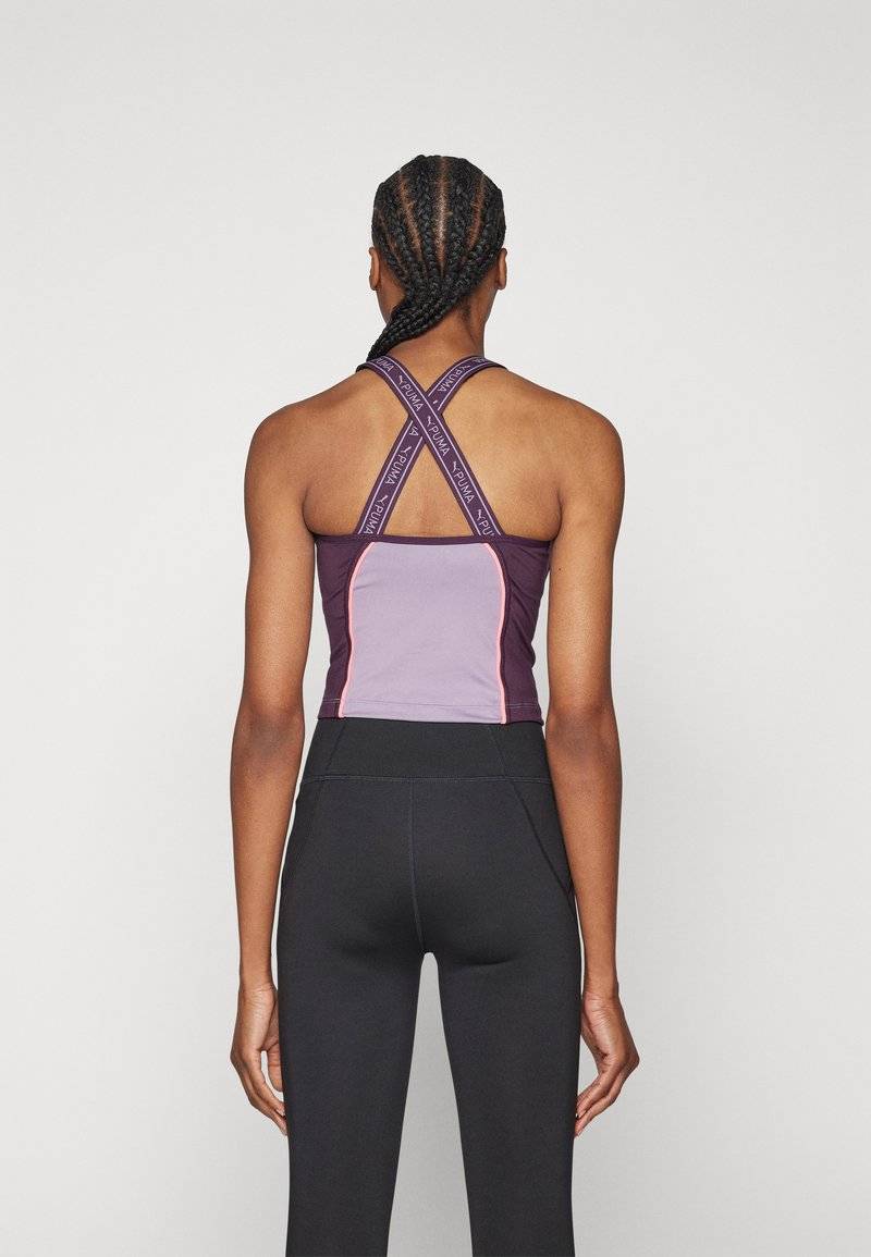 Puma Puma FIT TRAIN STRONG FITTED TANK - Top - pale plum Online Outlet