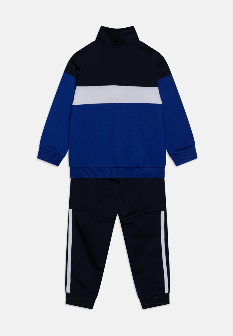 adidas Performance adidas Performance TIBERIO 3-STRIPES COLORBLOCK SHINY TRACK SUIT KIDS - Tracksuit Blitzangebot