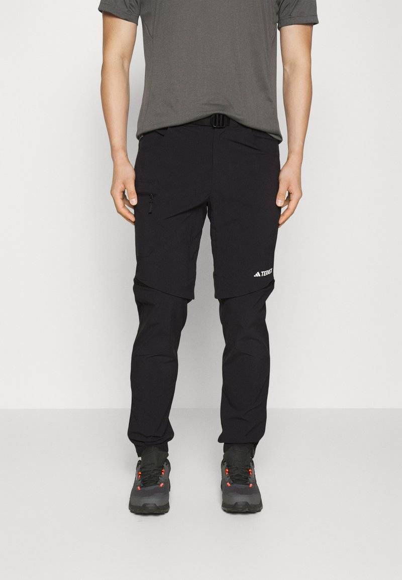 Adidas Terrex Adidas Terrex TERREX UTILITAS HIKING ZIP-OFF - Outdoor trousers - black