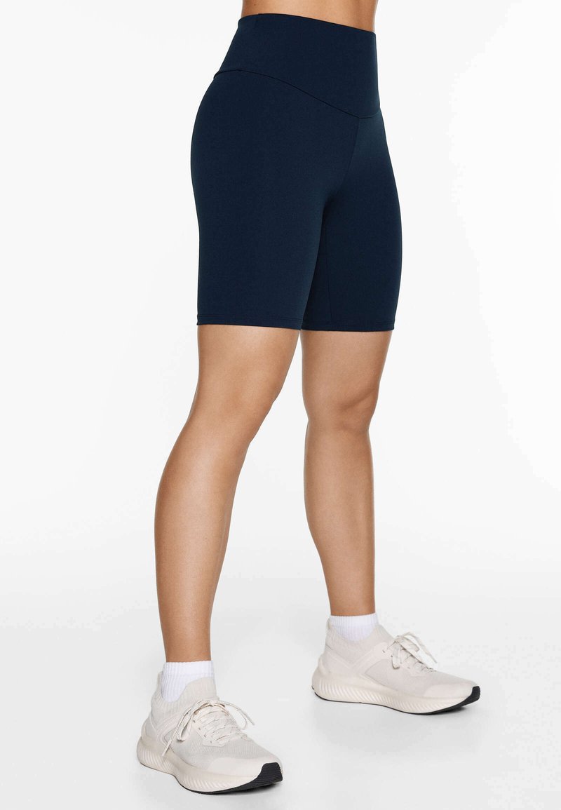 OYSHO OYSHO COMFORTLUX HIGH-RISE - Leggings - dark blue Riesige Ersparnisse