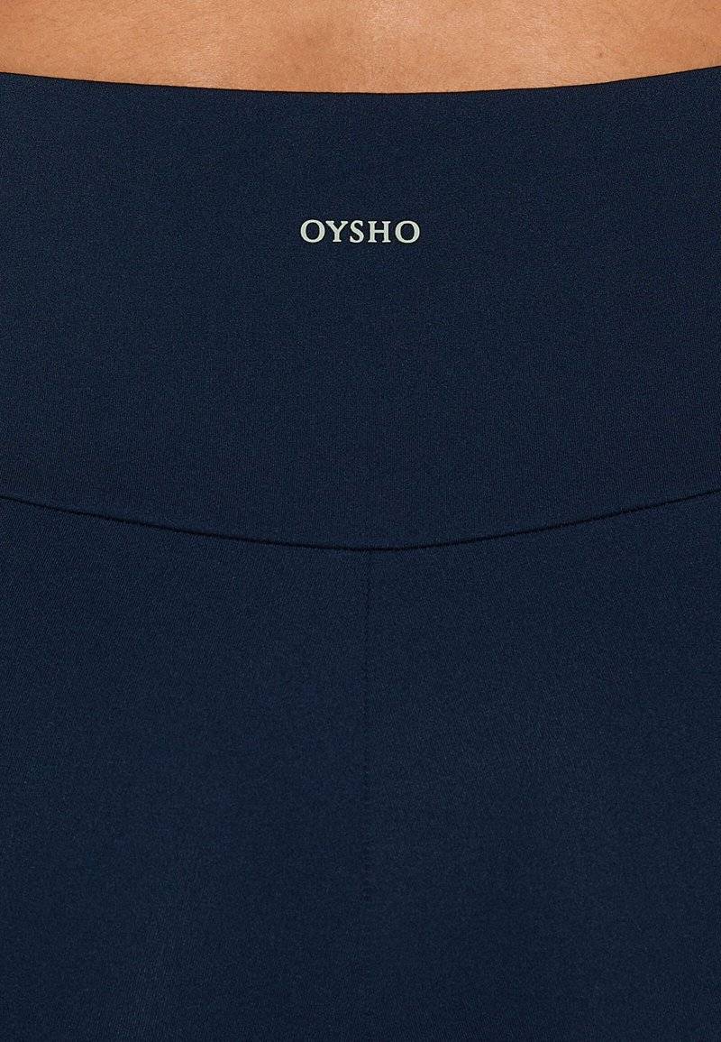 OYSHO OYSHO COMFORTLUX HIGH-RISE - Leggings - dark blue Riesige Ersparnisse