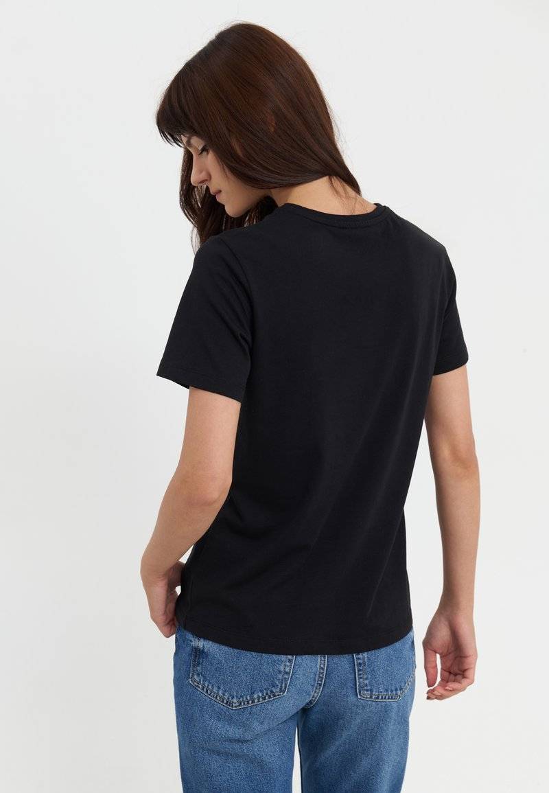 Even&Odd Even&Odd Print T-shirt - black Letzte 3 Tage