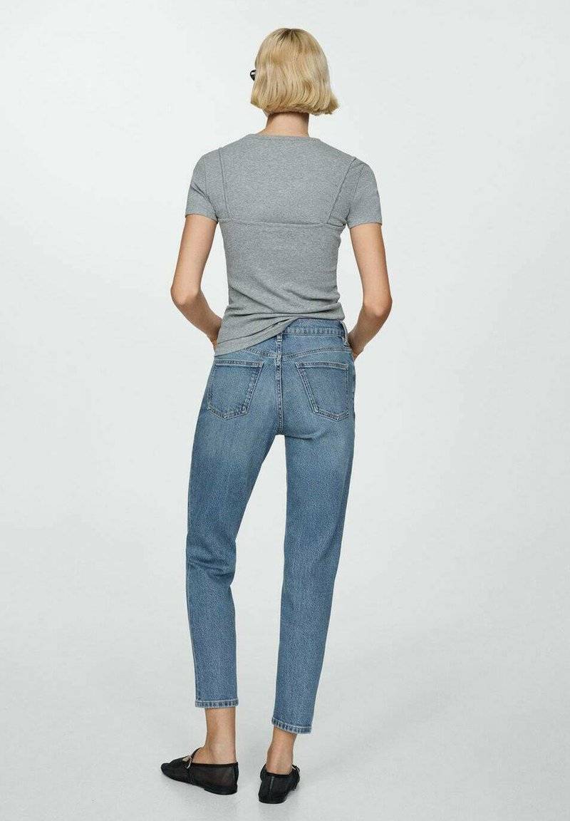 Mango Mango Relaxed fit jeans - medium blue Bis zu 65% Rabatt