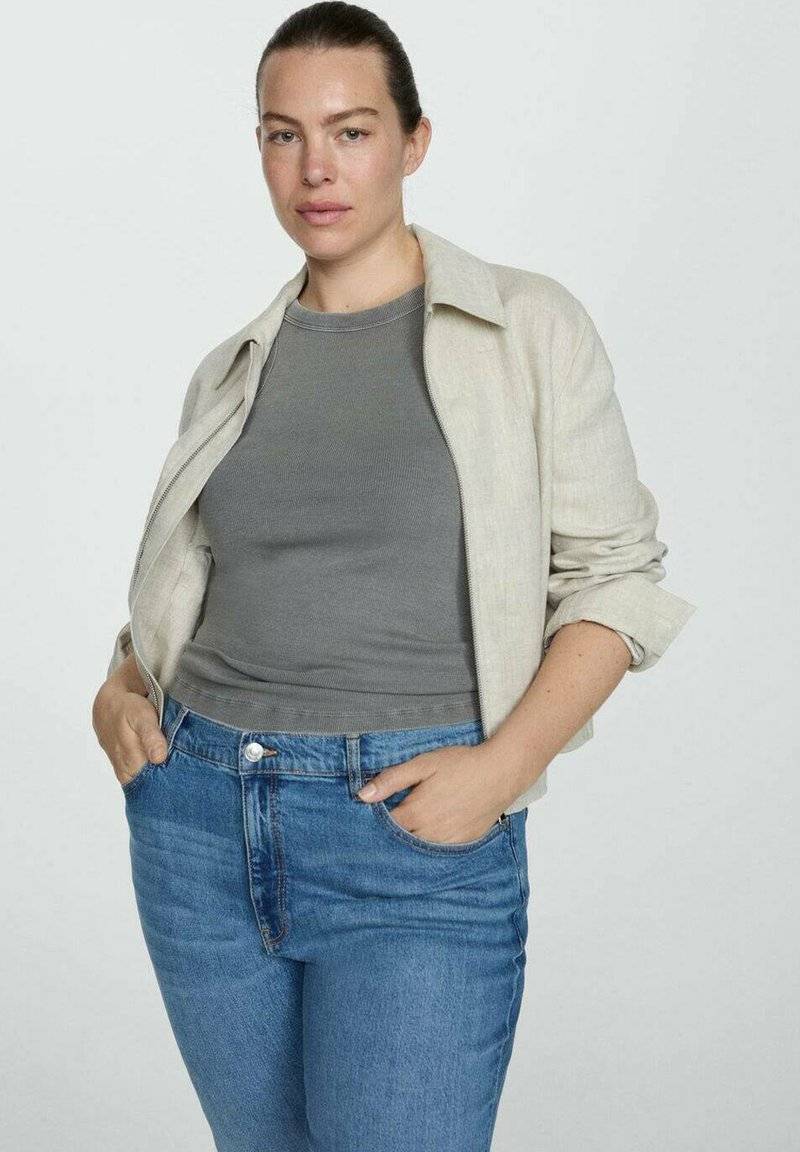 Mango Mango Relaxed fit jeans - medium blue Bis zu 65% Rabatt