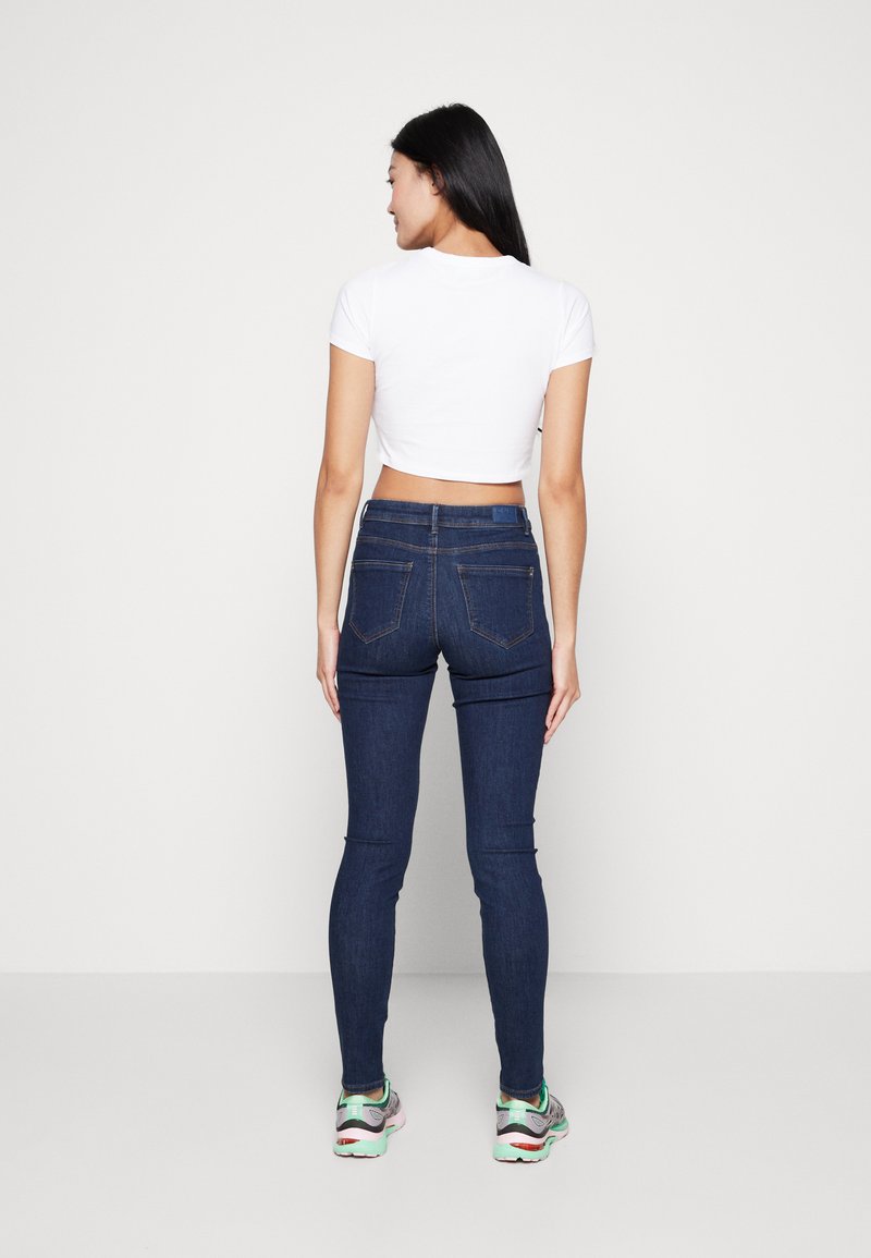 ONLY ONLY ONLWAUW - Jeans Skinny Fit - dark blue denim Discount Store für neue Produkte