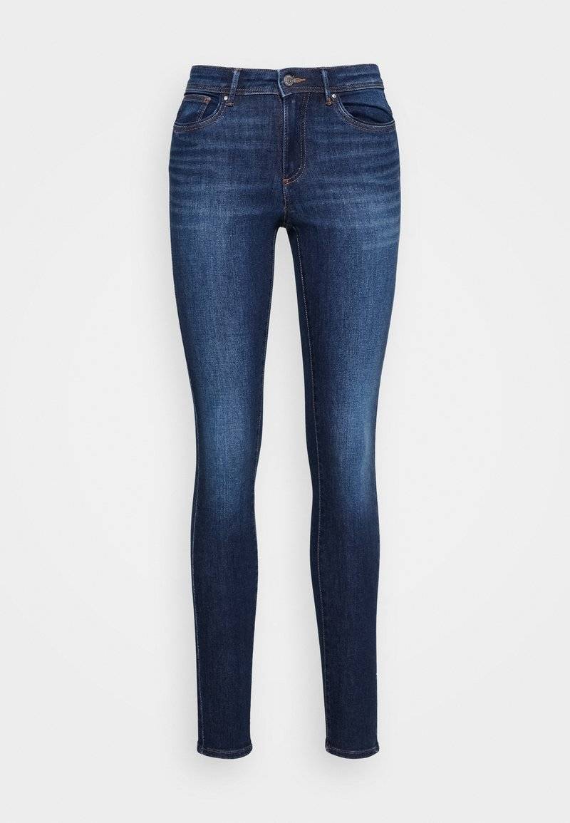 ONLY ONLY ONLWAUW - Jeans Skinny Fit - dark blue denim Discount Store für neue Produkte