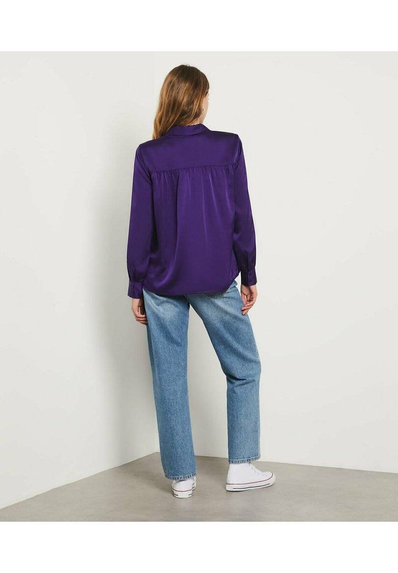 Etam Etam EOLYA - Button-down blouse - violet Nur noch ein Tag übrig
