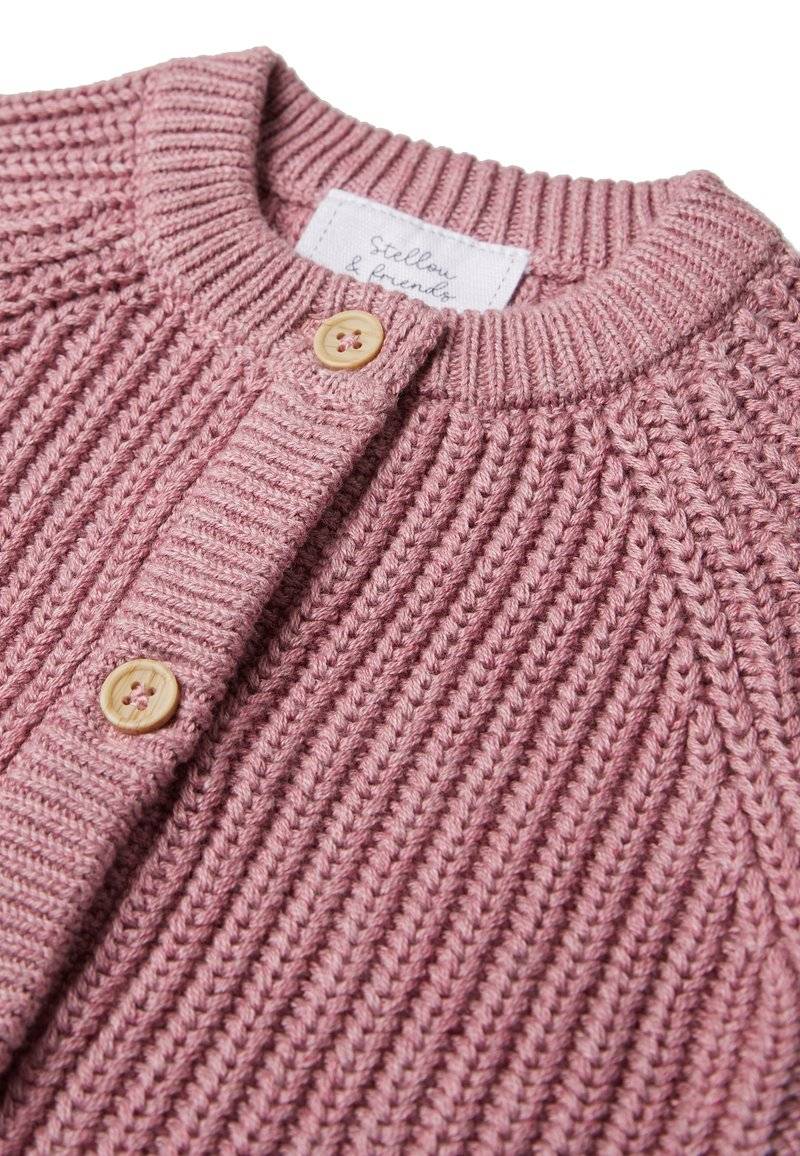 Stellou & friends Stellou & friends UNISEX - Cardigan - rose melange Fabrikladen