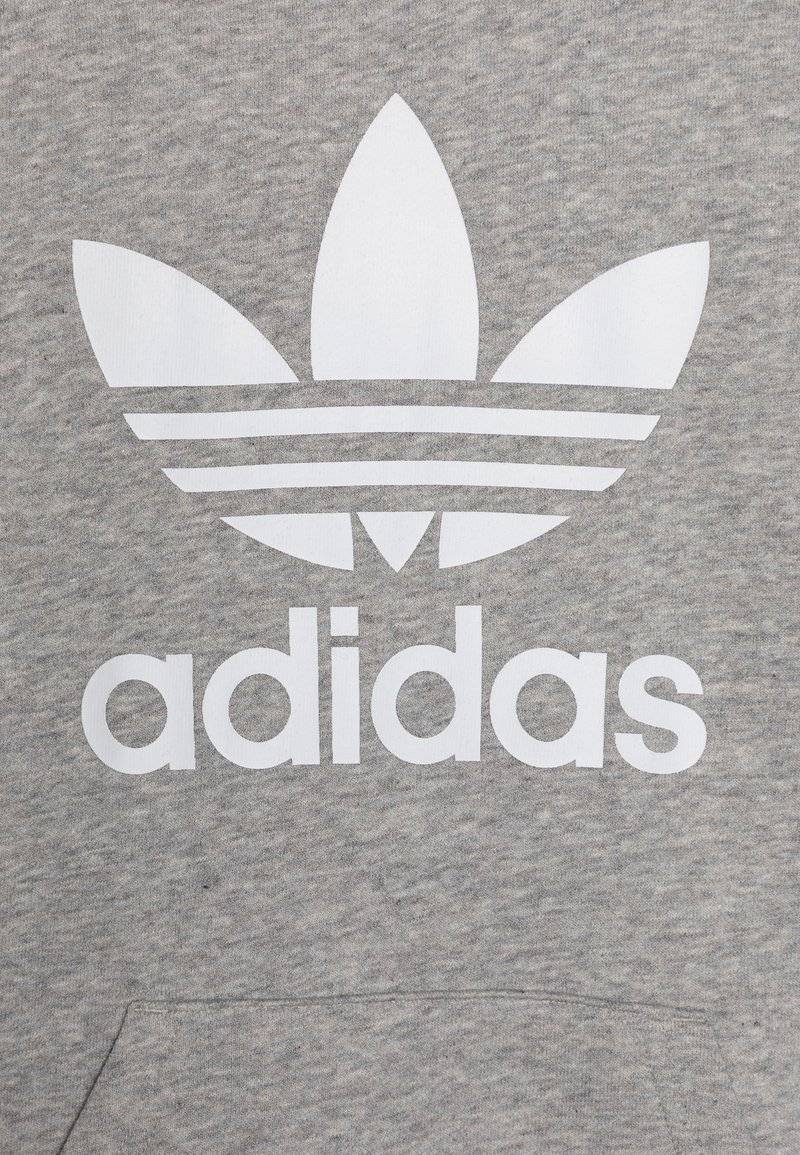 adidas Originals adidas Originals TREFOIL KIDS - Hoodie - medium grey heather Im Verkauf