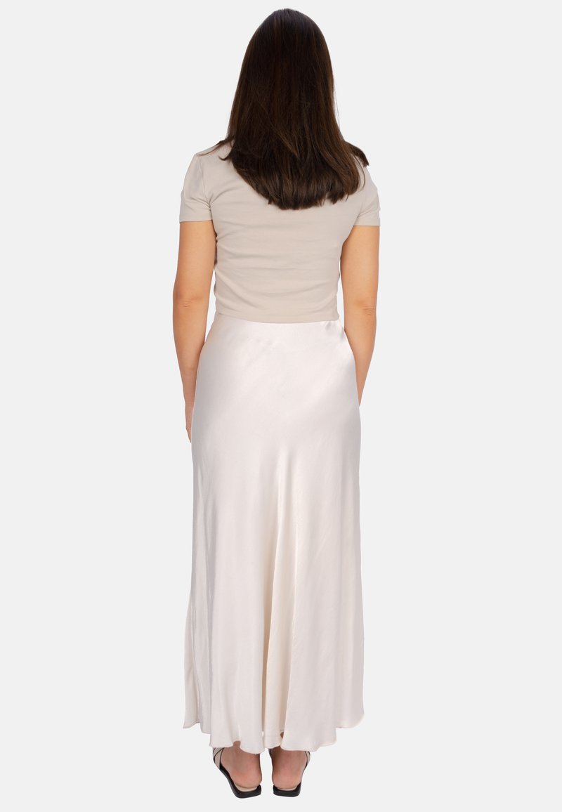 Seasons of April Seasons of April LILLY - Maxi skirt - creme Rabatte dieses Monats