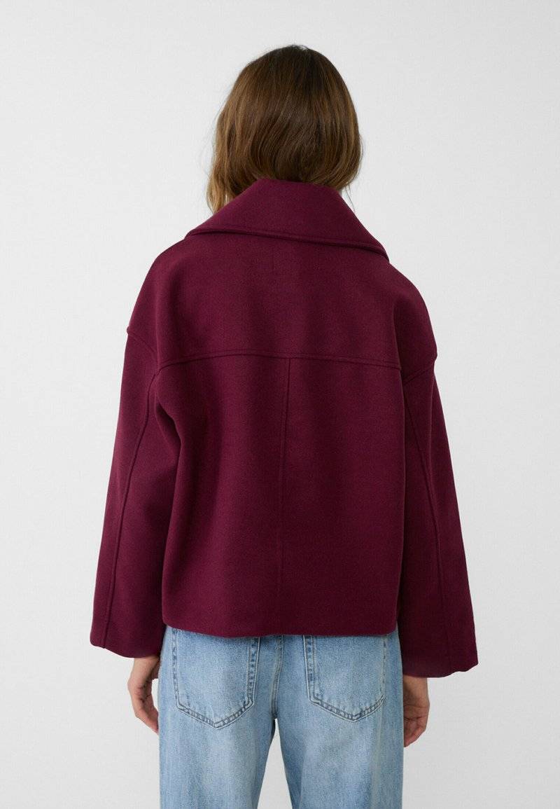 Stradivarius Stradivarius SOFT - Blazer - bordeaux Letzter Tag