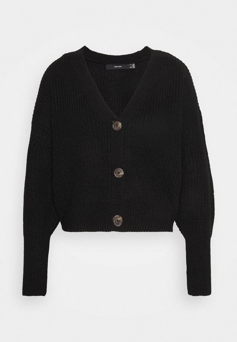 Vero Moda Vero Moda VMLEA VNECK - Cardigan - black Nur noch ein Tag übrig