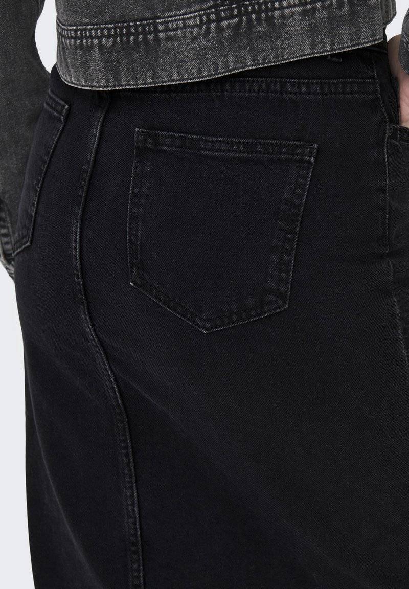 ONLY ONLY ONLBIANCA REA NOOS - Denim skirt - washed black Super Rabatt