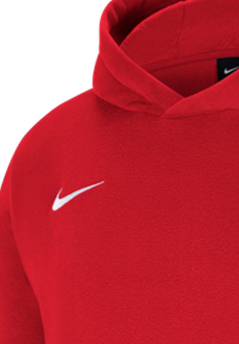 Nike Performance Nike Performance Y NK FLC PARK20 PO HOODIE - Hoodie - university red white Auslauf