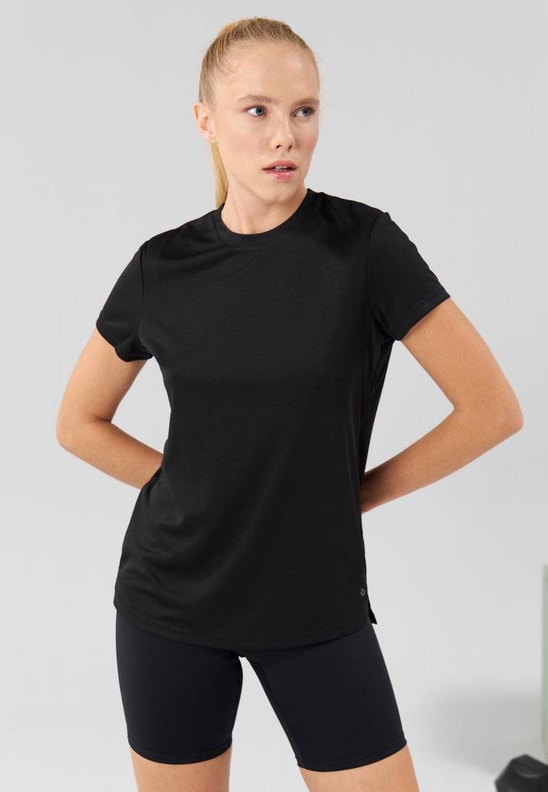 Even&Odd active Even&Odd active Basic T-shirt - black Fabrikverkauf