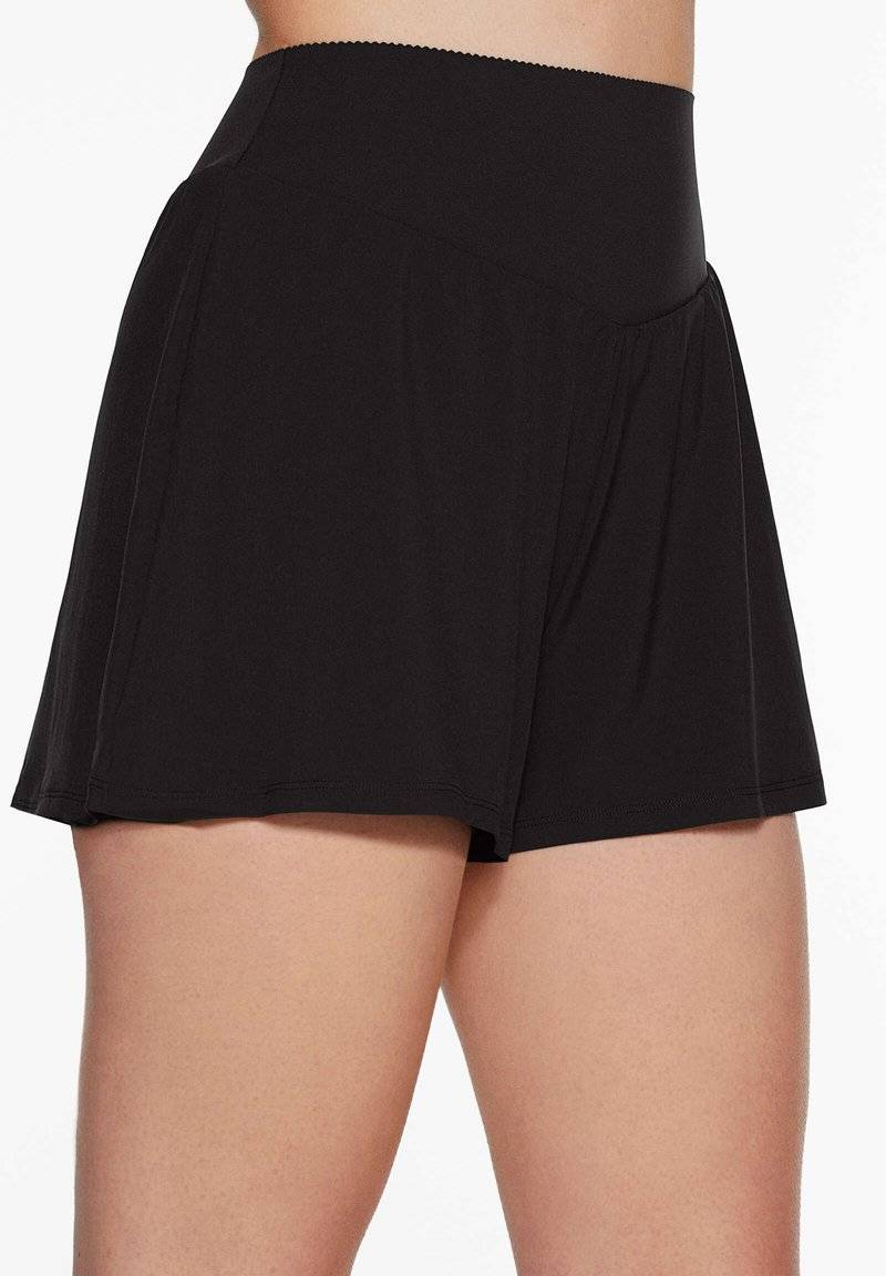 OYSHO OYSHO COMPRESSIVE - Sports shorts - black Kostenloser Versand