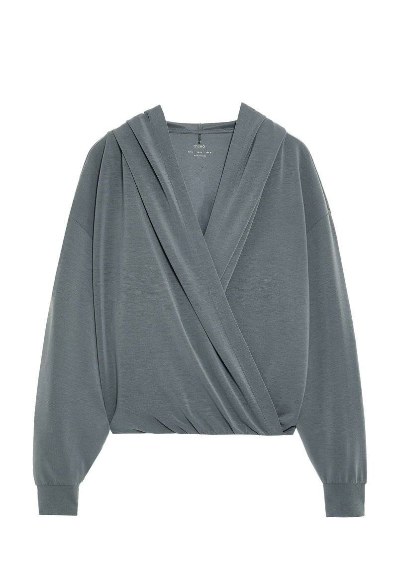 OYSHO OYSHO SOFT TOUCH - Hoodie - grey Begrenztes Angebot