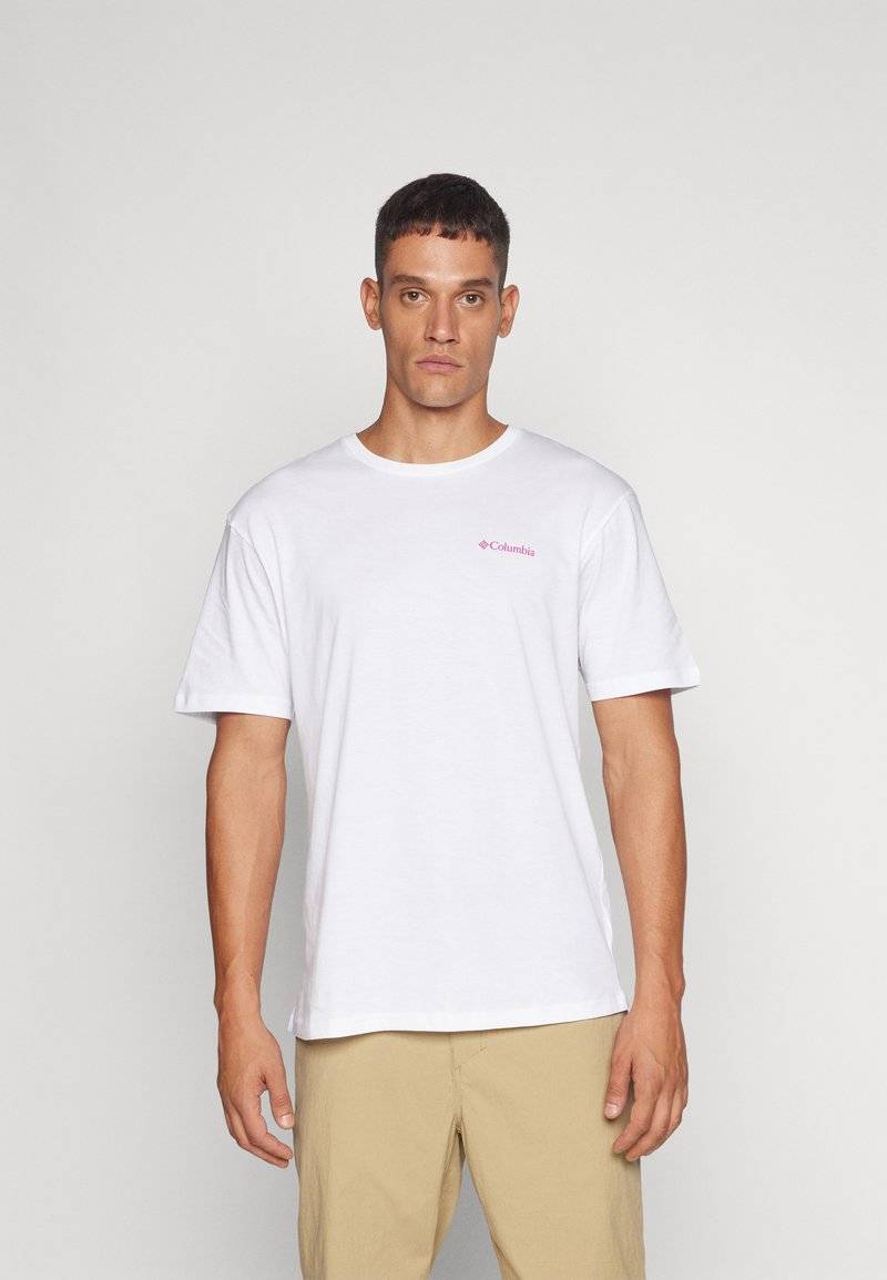 Columbia Columbia ROLLINGWOOD PARK GRAPHIC - Print T-shirt - white Preisnachlass