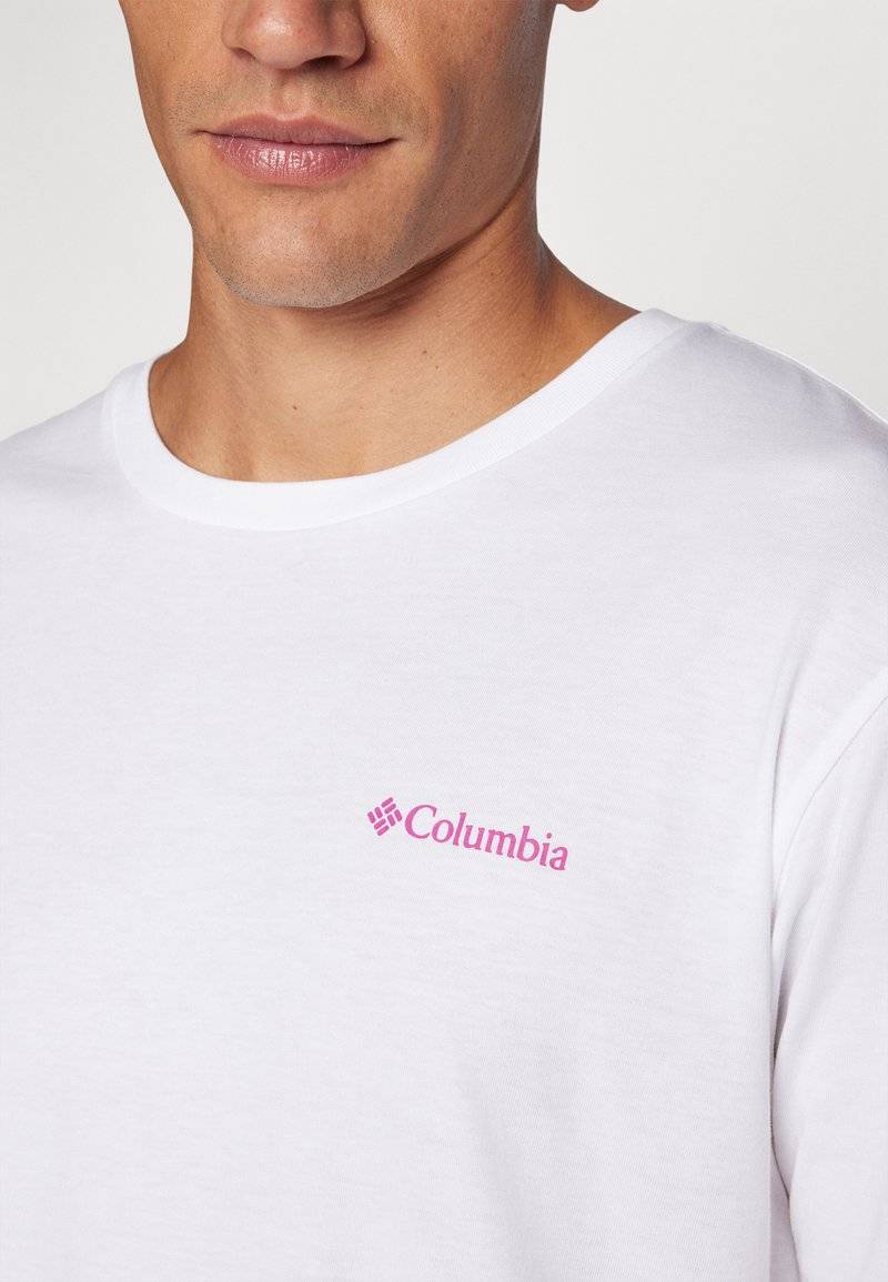Columbia Columbia ROLLINGWOOD PARK GRAPHIC - Print T-shirt - white Preisnachlass